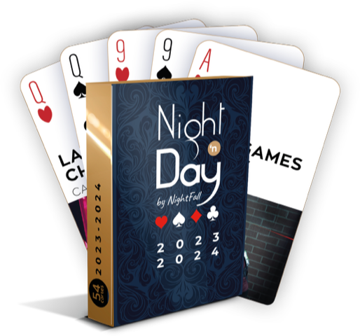 Le nouveau paquet de cartes Night'n Day
